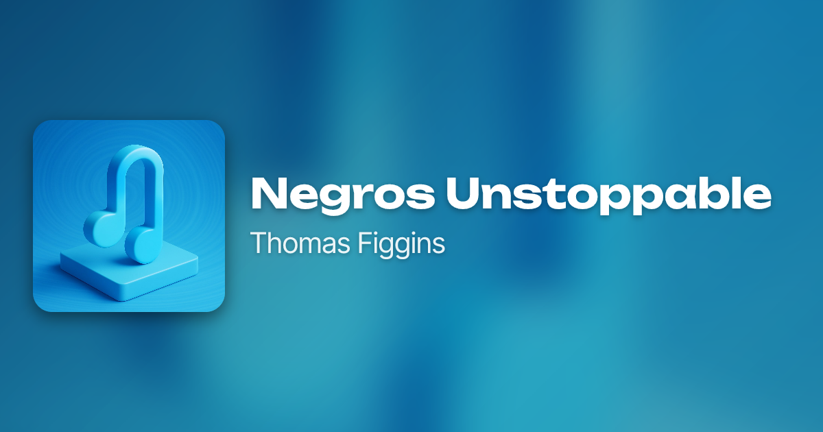 Negros Unstoppable by Thomas Figgins | Neume