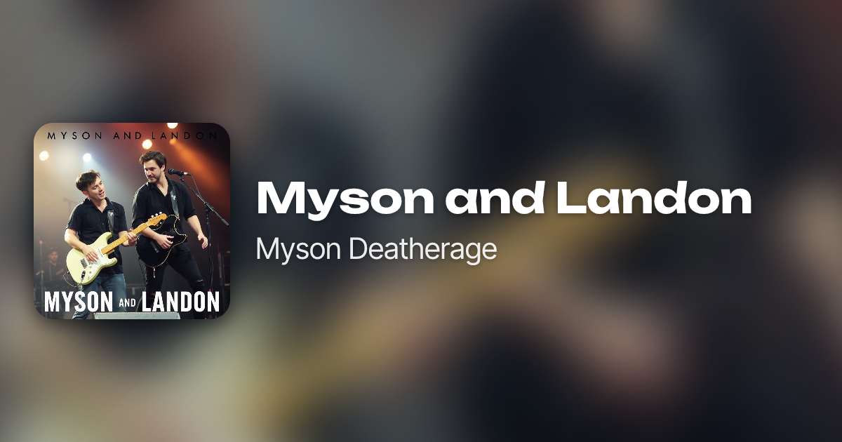 Myson and Landon by Myson Deatherage | Neume