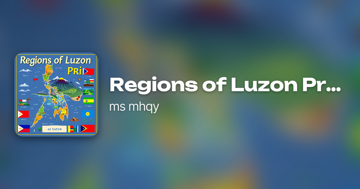 Regions of Luzon Pride by ms mhqy | Neume
